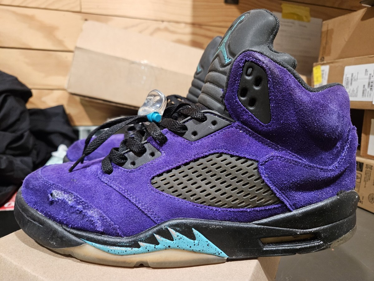Size 12 - Jordan 5 Retro Alternate Grape 2020 Shoes 