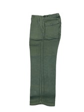 60  s Military Army Trousers Sateen OG-107 Type 1 Green Pants Men's Medium