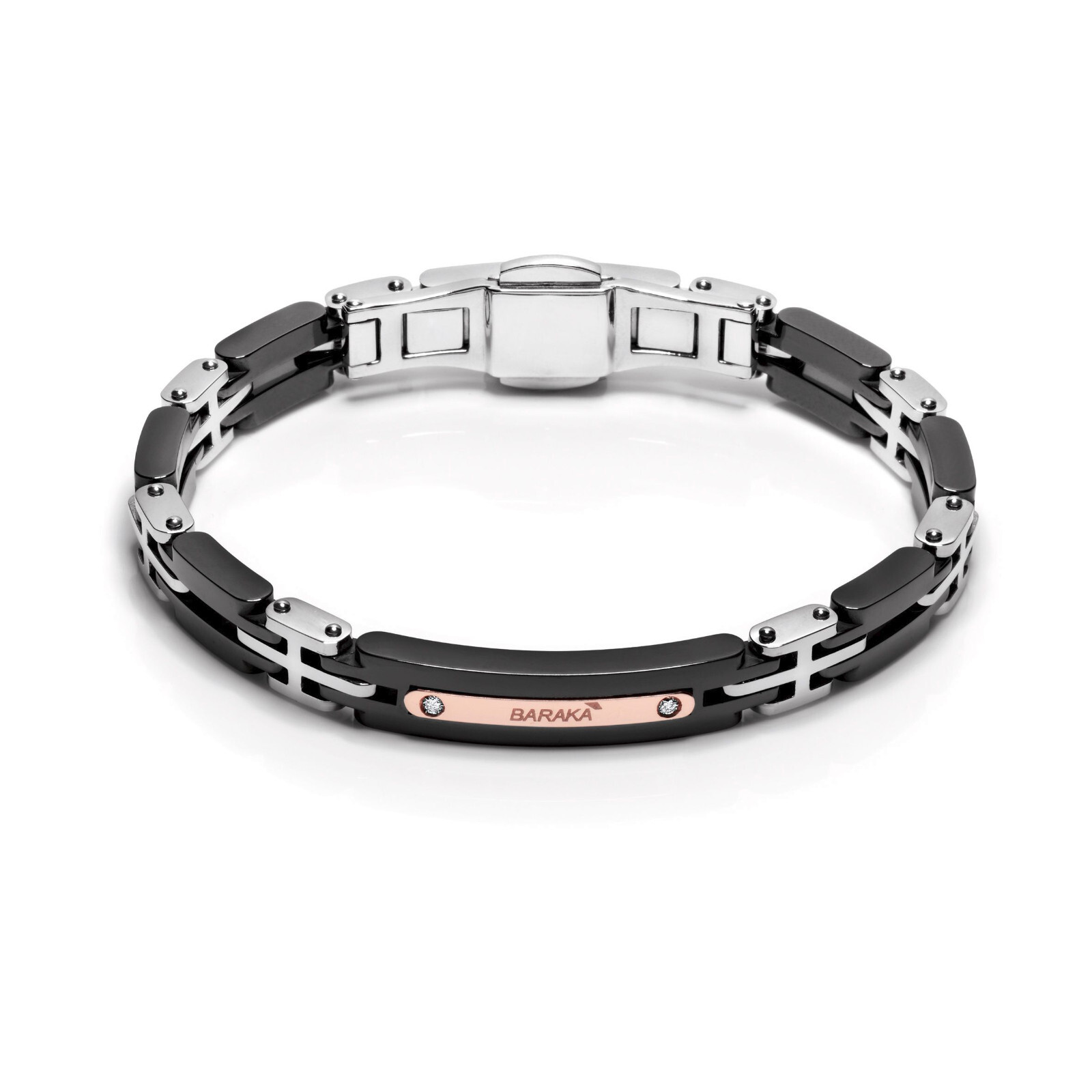 Браслет BARAKA Mens BR221391ROCN180004 Explore Collection из розового золота с бриллиантами 334690₽