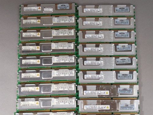 LOT of 27 x 1GB Mixed PC2 5300 Server Memory  Hynix HP IBM - Picture 5 of 6