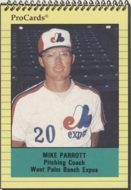 1991 ProCards Minor League - Mike Parrott #1246 - 1 of 1