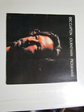1989 Eric Clapton Journeyman Concert Program