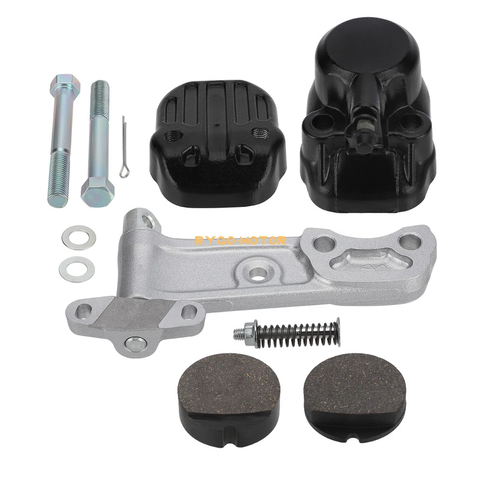 Conjunto de pinza de freno delantero y soporte con pastillas para Honda CB360/400F/450/500/550 Foto 2 de 4