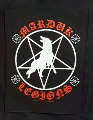 MARDUK - Legions Rückenaufnäher Patch Backpatch Aufnäher BLACK METAL
