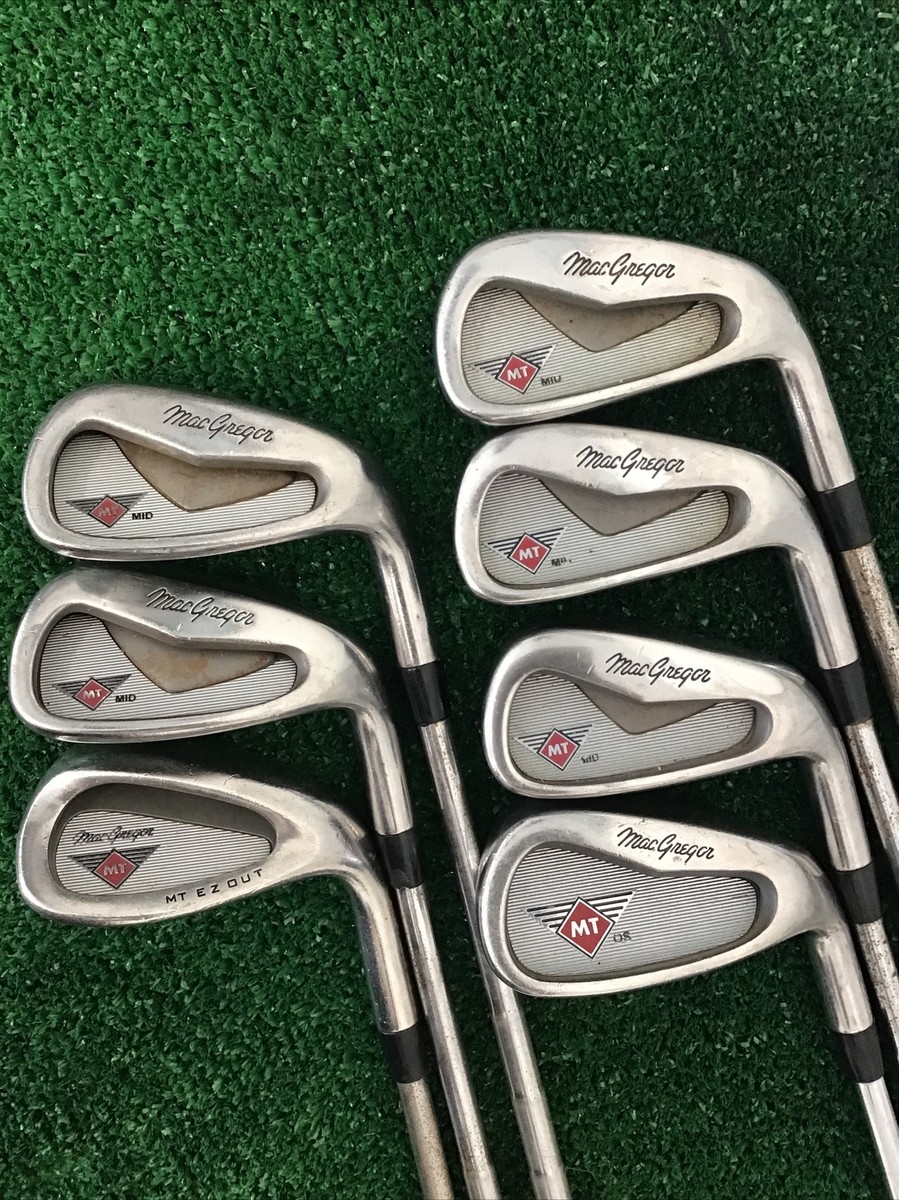 MacGregor MT Irons Set 5-PW-GW-SW Regular Steel Shafts (no 8)