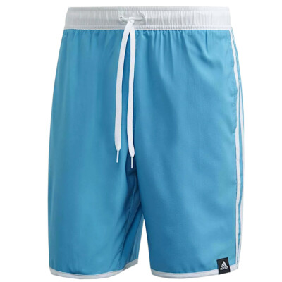 adidas Herren 3-Streifen Badeshorts Badehose Beach Short