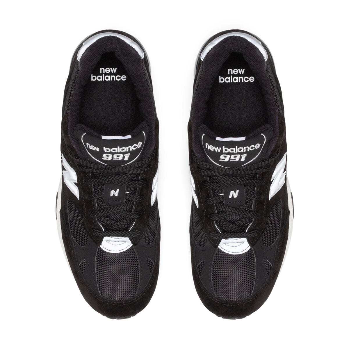 Size 10 - New Balance 991 Made in England Black Silver for Size 10 - New Balance 991 Made in England Black Silver for