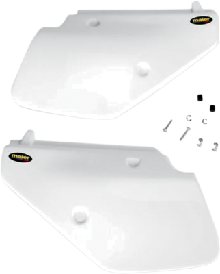 MAIER - 213261 - Side Panels - White Suzuki DR 350 SE S 250 | eBay