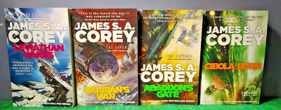 The Expanse Vols. 1-4 James S.A. Corey Trade PBs Like New Leviathan Awakes