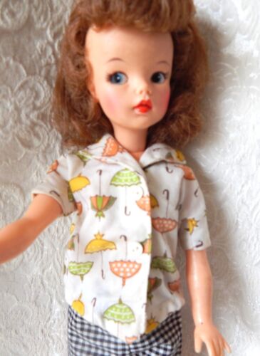 Vintage IDEAL TAMMY Tennis the Menace - Umbrella Shirt - tag