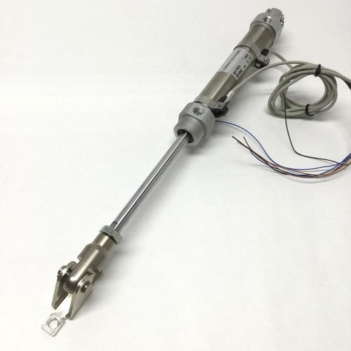 SMC CDM2E25-100Z-M9NL Air Cylinder 25mm Bore, 100mm Stroke w/Auto Switches - Picture 3 of 5