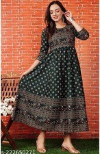 Indian Women Beautiful traditional New Trendy Anarkali for women causal wear