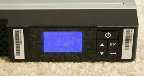 UPS de montaje en rack Eaton 5P 1550i de 1 U. 5P1550GR. Sin frente. Baterías nuevas. 12m RTB sin procesar - Imagen 8 de 12