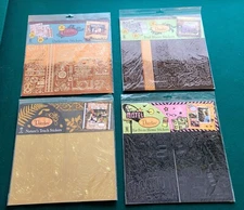 Lot of 4 Hot Off The Press HOTP Dazzles Scrapbooking Stickers Travel Outdoors