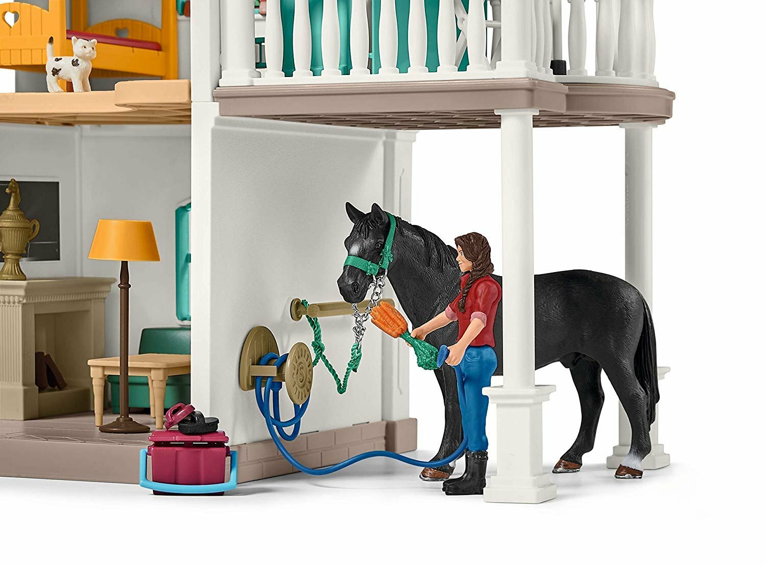 schleich large horse stable with house 42416