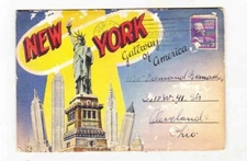NEW YORK CITY--- POSTCARD FOLDER