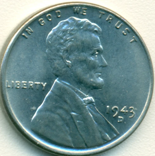1943-D LINCOLN CENT, GEM BRILLIANT UNCIRCULATED, GREAT PRICE!