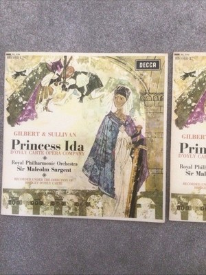 SKL 4708-9 Gilbert & Sullivan - Princess Ida -Doyly Carte Opera -Malcolm Sargent