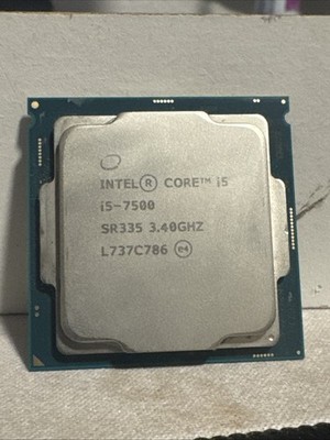 Intel Core I5 7500, 3.4Ghz