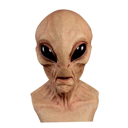 Máscara Alienígena Terror Horrible Mágico Látex Disfraz Para Halloween Juegos con disfraces Fiesta - Imagen 2 de 14