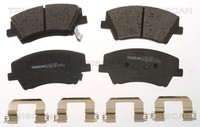 Triscan Bremsbelagsatz, Scheibenbremse 8110 43059 FüR Hyundai