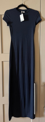 H&M Dress from the Divided Collection, Navy Blue, Slim Fit, Size XS Women