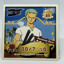 One Piece Sticker Roronoa Zoro No.002 / Point 40 Anime Character Seal Japan Rare