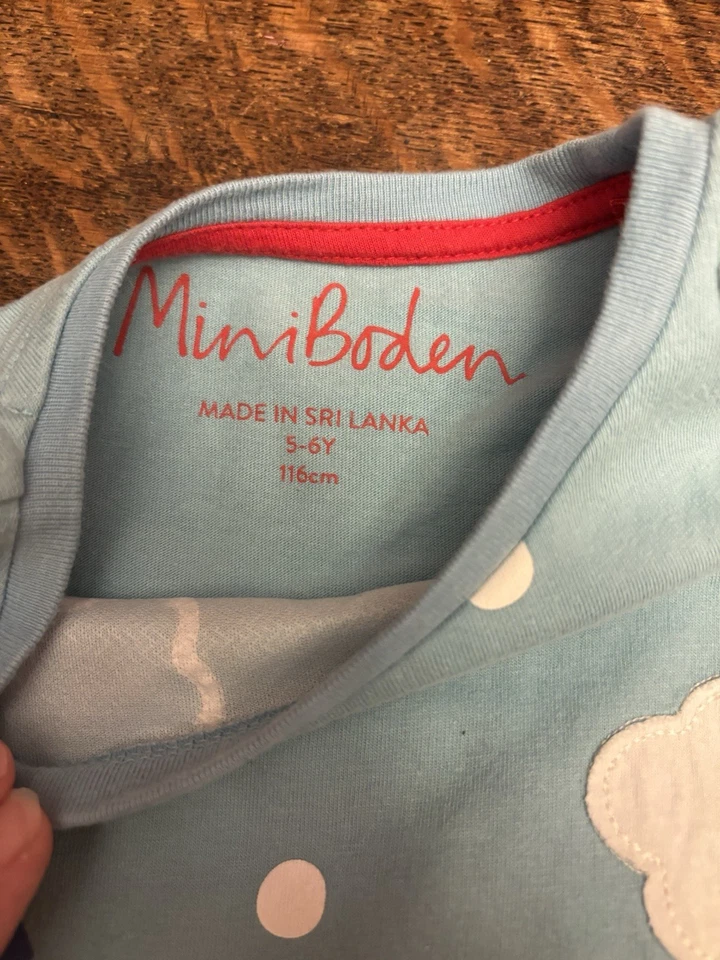 Lote 120 Camisas de Navidad Hanna Anderson 5-6, 6-7 Mini Boden Usado en Excelente Condición Cactus Foto 3 de 4