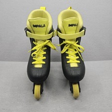 Impala Lightspeed Inline Roller Skates Women's 6 Sky Baby Black Yellow