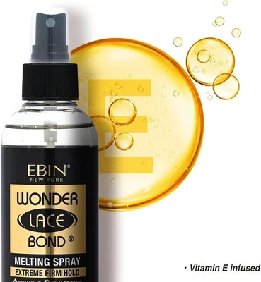 EBIN New York | Wonder Lace Bond | Supreme Melting Spray Extreme Firm Hold 250ml