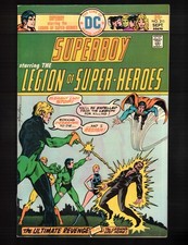 Superboy Legion of Super-Heroes 211 Element Lad vs Roxxas VF- DC Comic 1975
