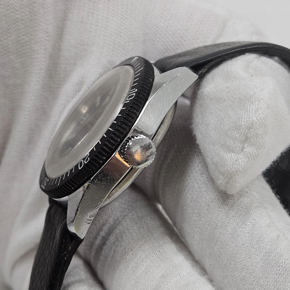 Reloj Pulsera Hombre Buzo Lucerna W Bisel 5ATM Fecha Suiza Mecánico Cuerda 33mm Foto 4 de 4