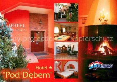 Zielona Gora Gruenberg Hotel Pod Debem Gas Rooms Room Fireplace