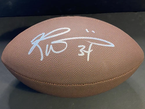 Ricky Williams Autographed Wilson Super Grip Football Schwartz Sports COA