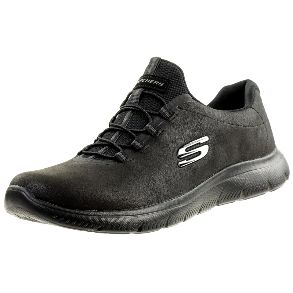 Skechers Sport Womens SUMMITS ITZ BAZIK Baskets Noires BBK - Photo 1/4