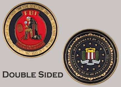 FBI Washington Field Office Evidence Response Challenge Coin  J#4