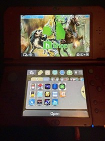 New Nintendo 3DS XL  HomebrewedRed Handheld System Wi-Fi 4GB Region Free