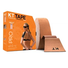 KT Tape, PRO Synthetic Kinesiology Athletic, 125' Uncut Roll, Stealth Beige