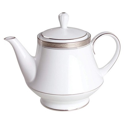Noritake Crestwood Platinum Tea Pot 6715188