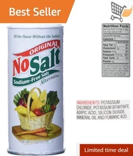 Sodium-Free Salt Alternative 11 oz Pack of 6 Great for Cooking Baking