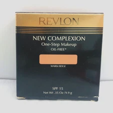 New REVLON New Complexion One-Step Makeup -WARM BEIGE ** ORIGINAL FORMULA