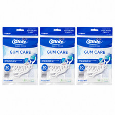 Oral-B Glide Gum Care Floss Picks 30 Count Dental Floss - Pack of 3