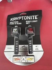 LED Bike Light Set Neutron F150 Front LED and R150 Rear Bicycle Lights