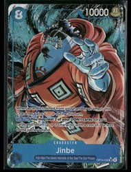 Jinbe OP14-049 Alternate Art Super Rare The Azure Sea's Seven One Piece TCG
