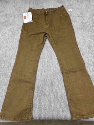 QBLB Size Extra Large Brown Jeans  Inseam 30   #214