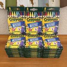 Lot of 21 Crayola Crayons Limited Edition Retired Colors 8 ct Packs Dandelion