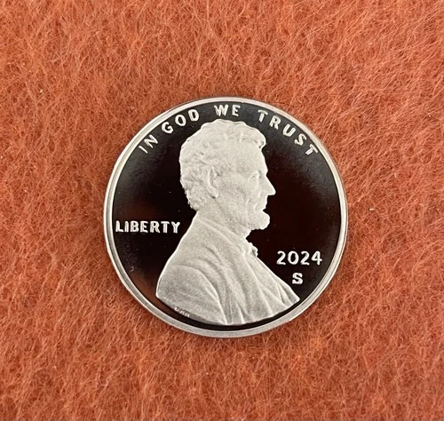 2024-S Lincoln Shield Cent Proof — photo from another recent sale