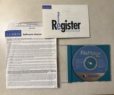 FileMaker Pro 5 U99073-011D CD-ROM -EUC - For MAC OS 7.6.1 - OS X