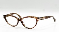 Coach HC 6066 5287 Light Brown Cat Eye Authentic Eyeglass Frames 51-15