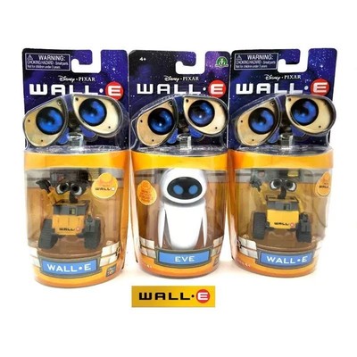 Thinkway Toys WALL-E & Eve Actionfigur 3er Set 10 cm Film Lizenziert Neu